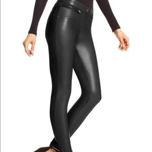 Leather like Hue leggings